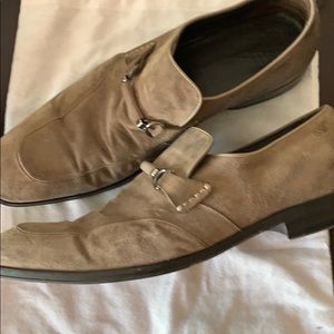 Hugo Boss suede loafers